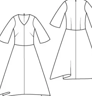 A-Line Dress - The Avid Seamstress