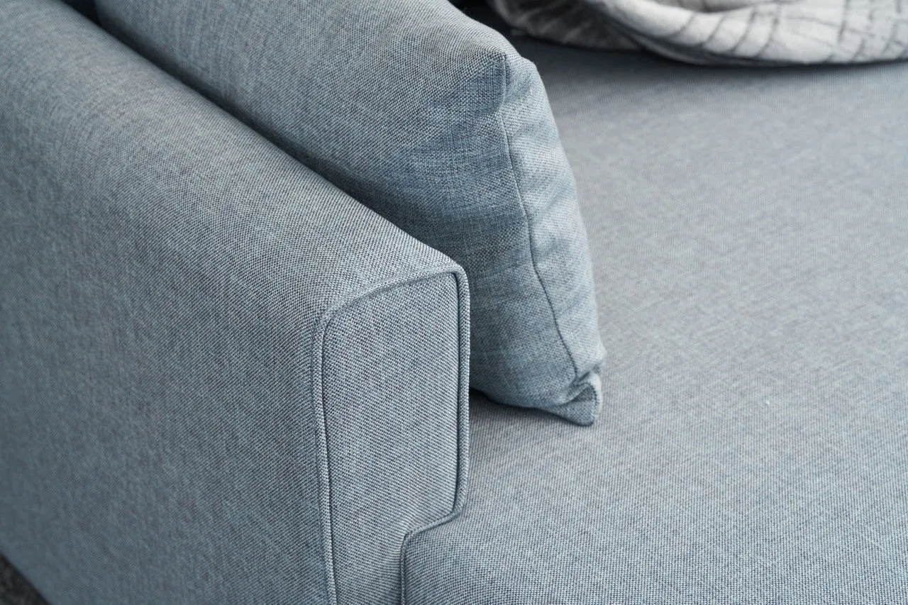 Bella Mini Corner Sofa Right - Brown
