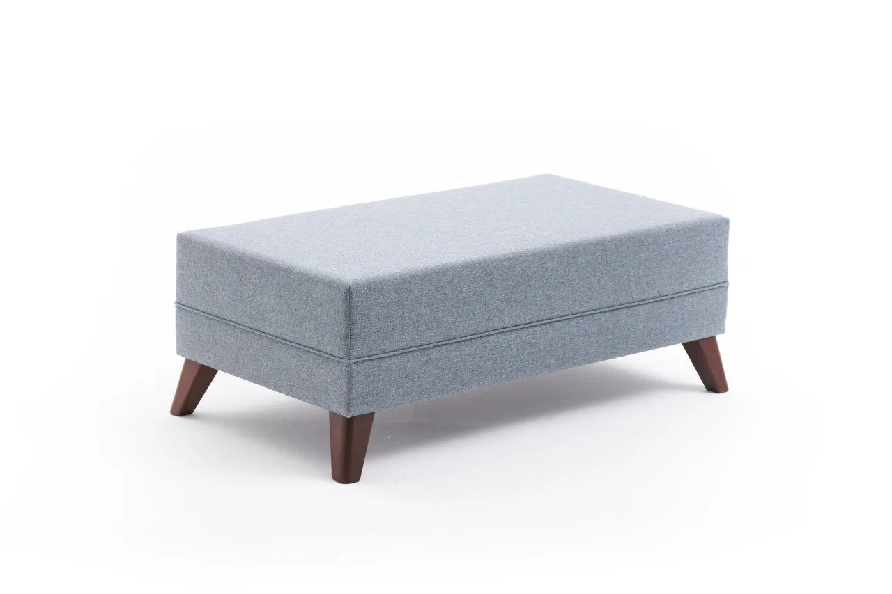 Bella Mini Corner Sofa Right - Brown