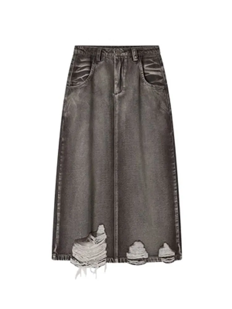 Casual denim skirt【s0000005532】