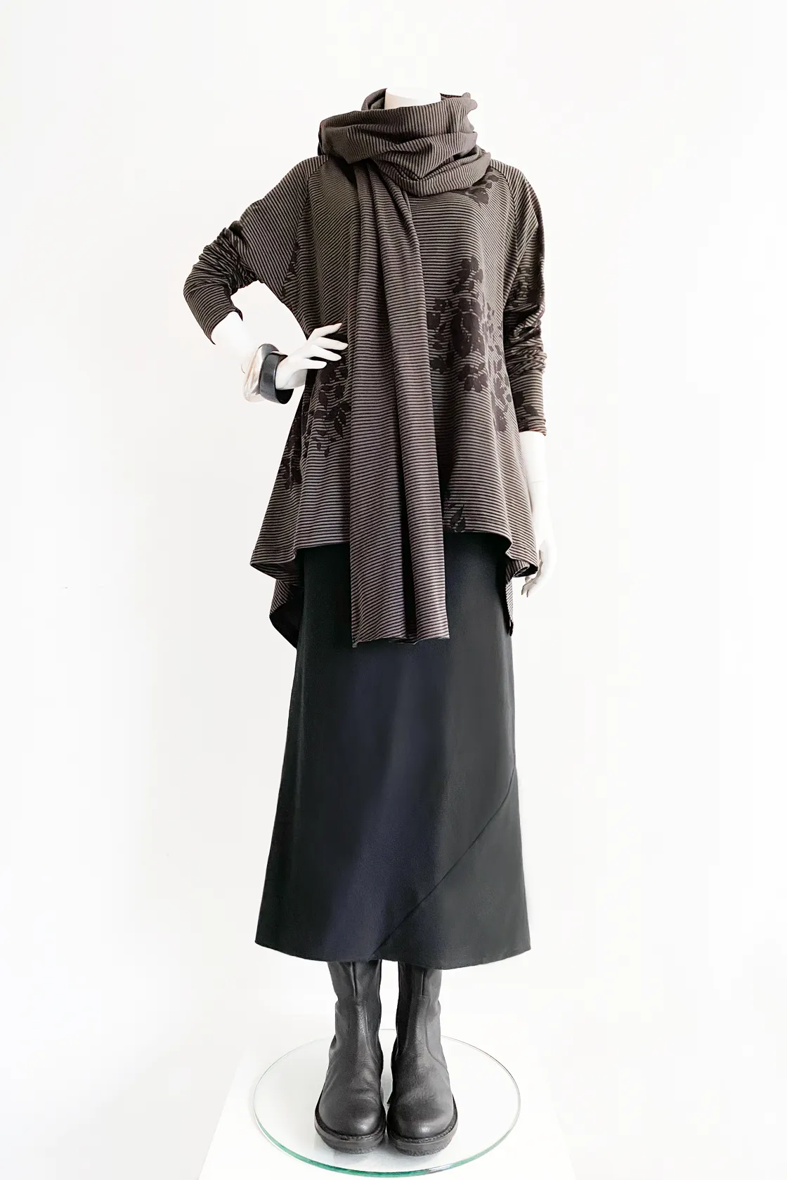 Enoteca Skirt in Black Tokyo
