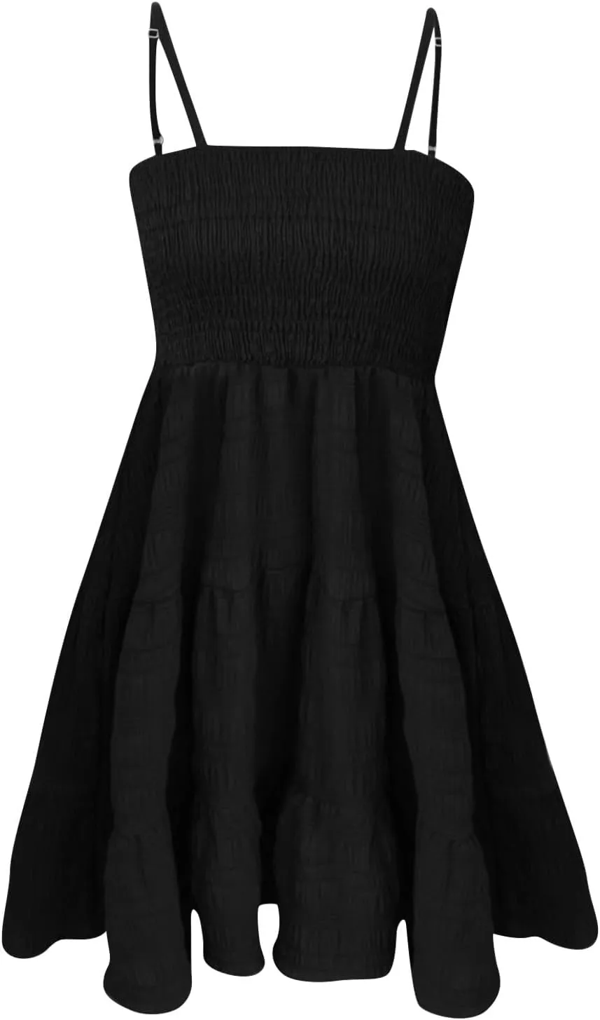 Homecoming Graduation Dresses for Teens Summer Beach Cute Mini Sundress Women Short Prom Dress Date Night Outfit