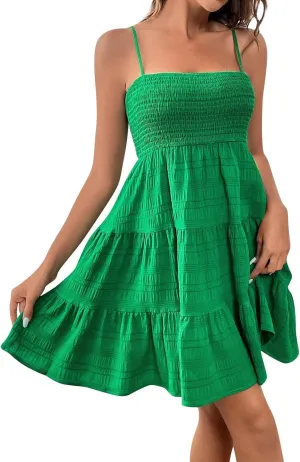 Homecoming Graduation Dresses for Teens Summer Beach Cute Mini Sundress Women Short Prom Dress Date Night Outfit