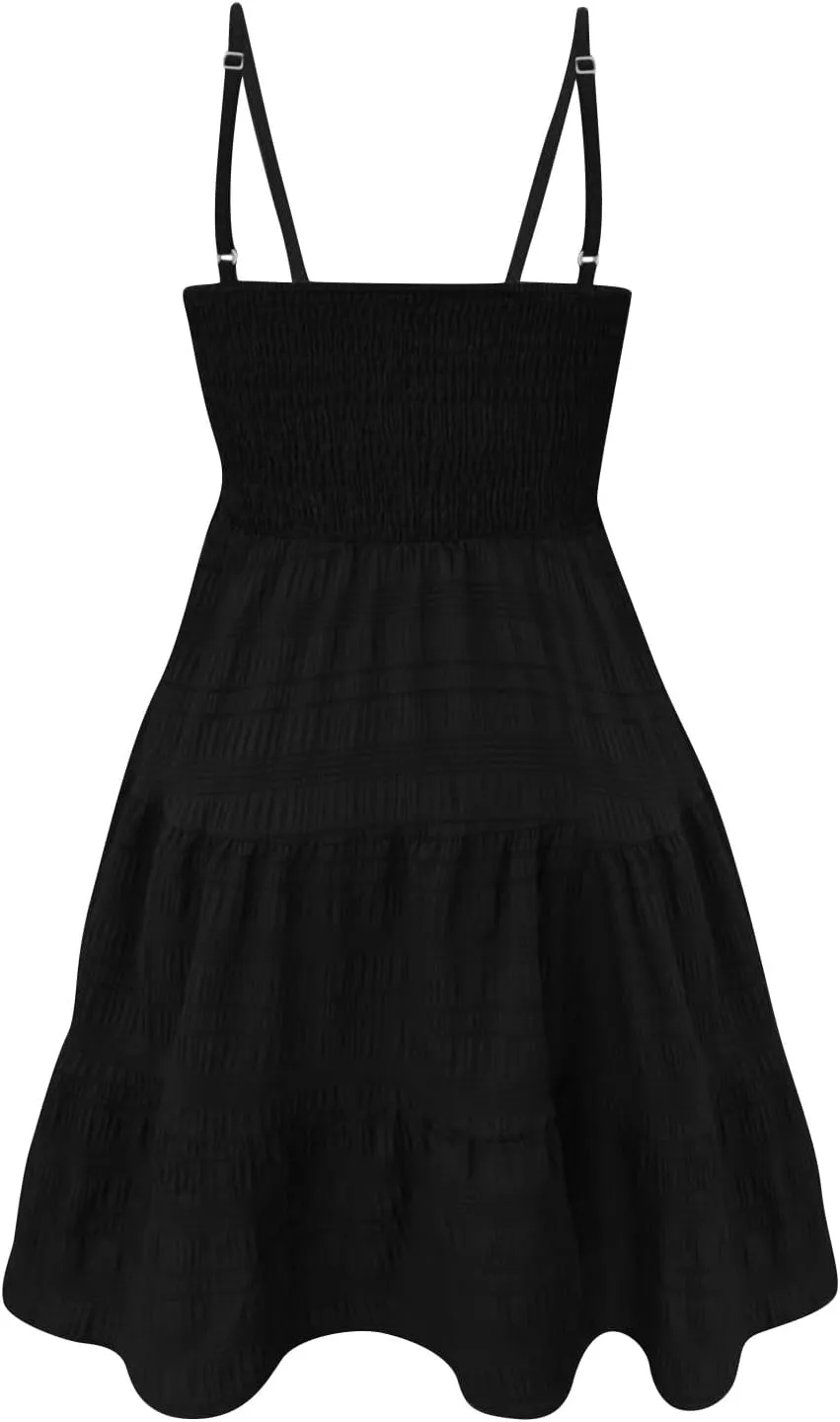 Homecoming Graduation Dresses for Teens Summer Beach Cute Mini Sundress Women Short Prom Dress Date Night Outfit