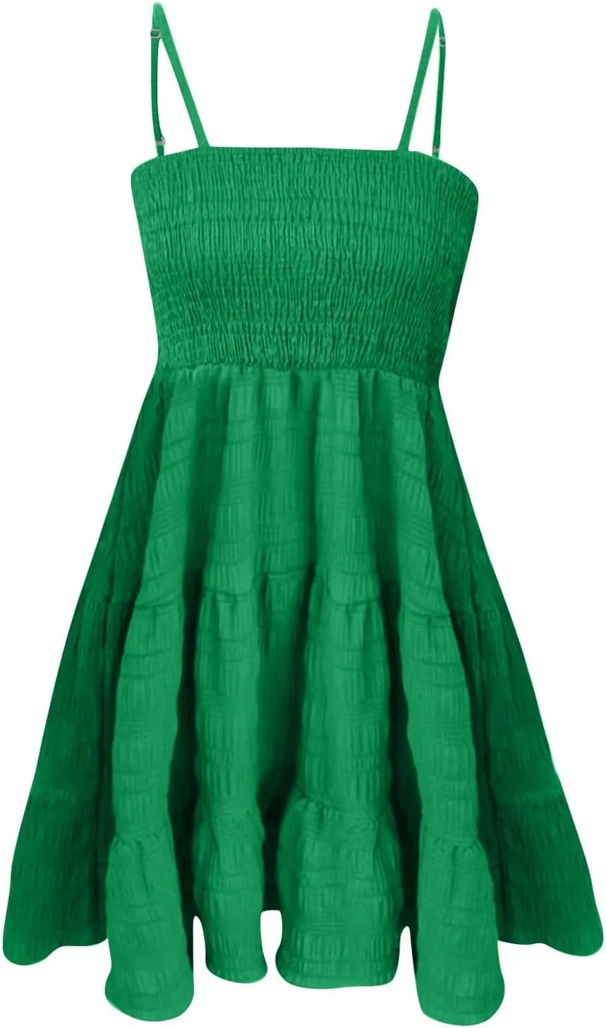 Homecoming Graduation Dresses for Teens Summer Beach Cute Mini Sundress Women Short Prom Dress Date Night Outfit