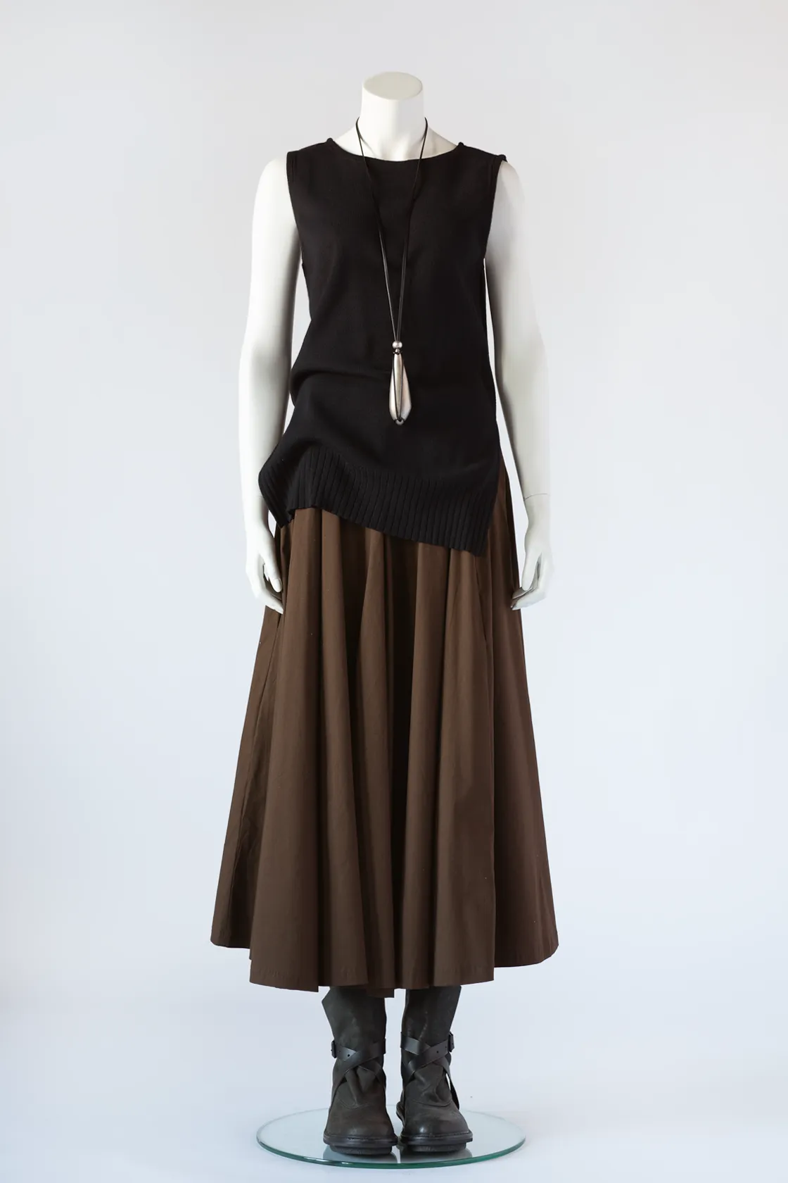 Parachute Skirt in Nutmeg L.A.