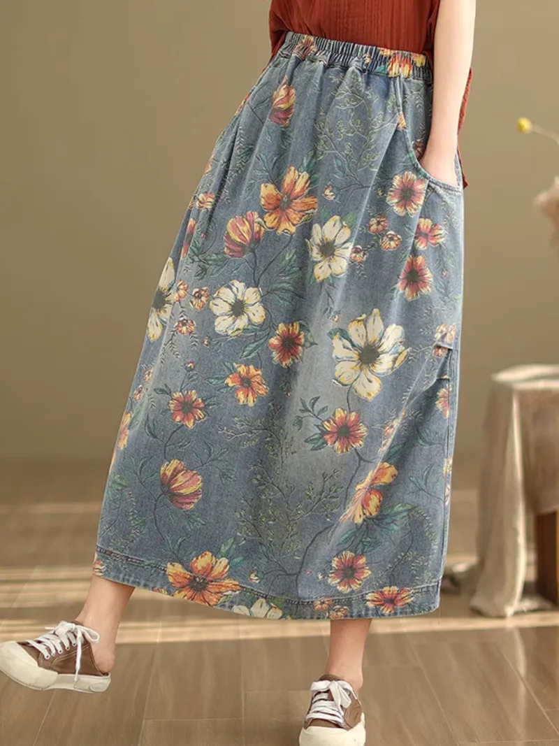 Women's Modern & Comfortable Pocket Style Skirt