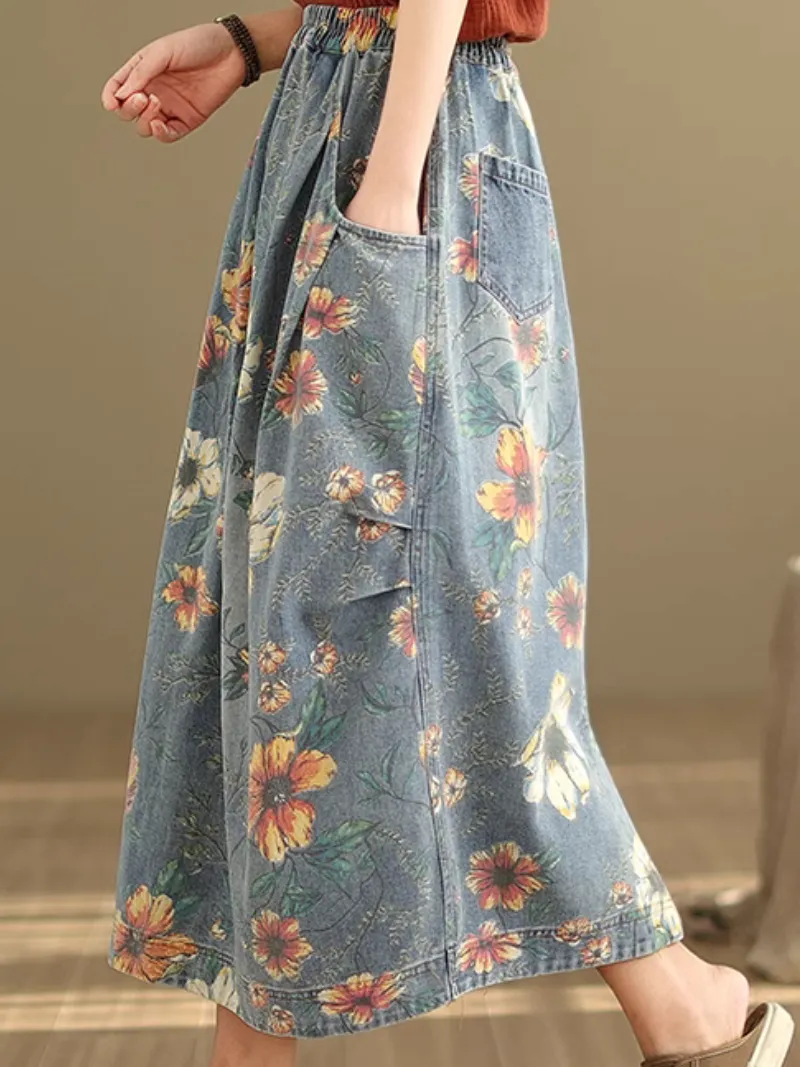 Women's Modern & Comfortable Pocket Style Skirt