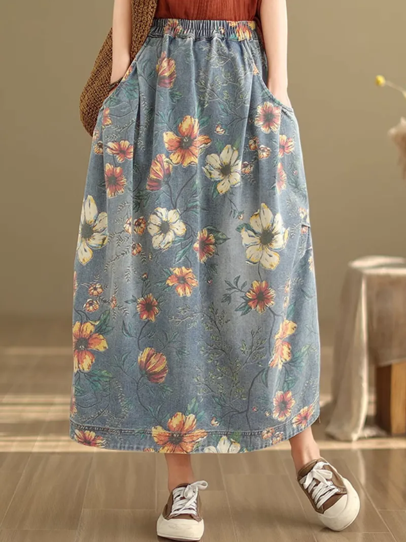 Women's Modern & Comfortable Pocket Style Skirt